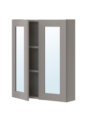 ENHET Mirror cabinet with 2 doors