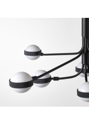 STORSLINGA LED chandelier, 8-armed