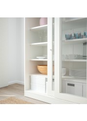 SYVDE Cabinet with glass doors