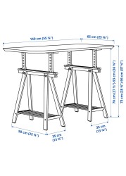 ANFALLARE / MITTBACK Desk