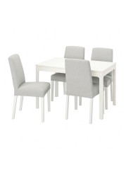 EKEDALEN / BERGMUND Table and 4 chairs