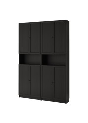 BILLY / OXBERG Bookcase w height extension ut/drs