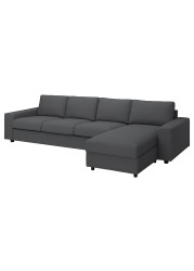 VIMLE Cover 4-seat sofa w chaise longue