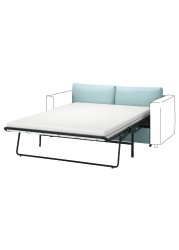 VIMLE Cover for 2-seat sofa-bed section