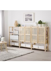 IVAR Shelving unit with doors