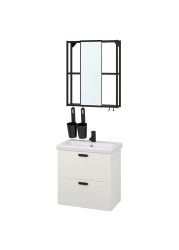 ENHET / TVÄLLEN Bathroom furniture, set of 13