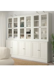 HAVSTA Storage combination w glass-doors