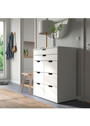 NORDLI Chest of 8 drawers