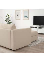 VIMLE Crnr sofa-bed, 5-seat w chaise lng