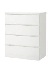 MALM Chest of 4 drawers