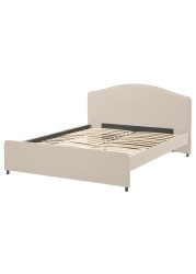 HAUGA Upholstered bed frame