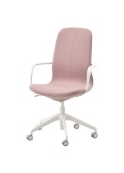 LÅNGFJÄLL Office chair with armrests