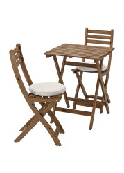 ASKHOLMEN Table+2 chairs, outdoor