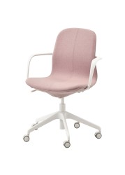 LÅNGFJÄLL Office chair with armrests