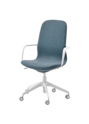 LÅNGFJÄLL Office chair with armrests