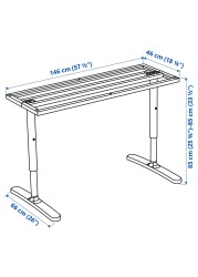 BEKANT Underframe for table top