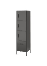 IDÅSEN High cabinet with drawer and doors