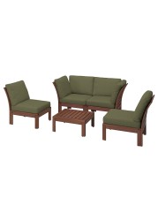 ÄPPLARÖ 4-seat conversation set, outdoor