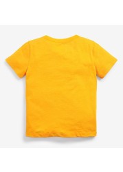 Little maven summer clothes for new year 2022 baby boys lovely truck T-shirt cotton tops for kids 2-7 years