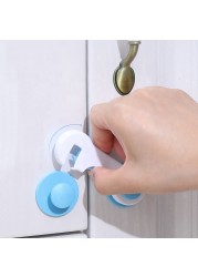 Children's Security Protector Of Cabinet Lock Cupboard Doors Drawer Infant Care Multifunctional Child Protection Safety Lock