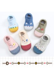 Baby Indoor Sock Shoes Kids Indoor Floor Anti-slip Slippers Outdoor Breathable Cotton Sock Shoes Baby Clothes Accessories