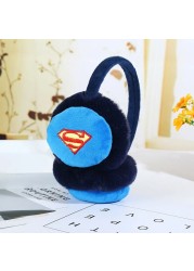 Winter Plush Earmuffs For Baby Boys Girls Cute Cartoon Warm Spider Earmuffs For Kids Over 4 Years Old