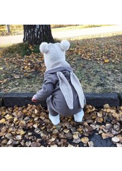 New Spring Autumn Baby Rompers Cute Cartoon Bunny Infant Girl Boy Jumpers Kids Clothes Baby Outfits