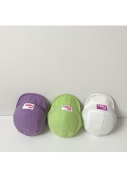 New Summer Candy Color Baby Baseball Hats Oh.Hello Print Kids Boys Girls Outdoor Sun Hats Cotton Autumn Peaked