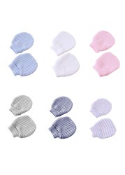 Baby Anti-scratch Gloves Simple Cute Newborn Warm Knitting Mitten Anti-eat Hand Anti-snatch Face Protection Glove Baby Mitten