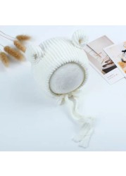 Newborn Photography Posing Props Cute Crochet Knitted Hat Baby Infant Beanies Cap Photo Shooting Accessories