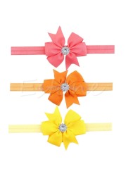 10pcs Newborn Baby Girl Headband Infant Baby Bow Hair Band Girls Accessories #H055#