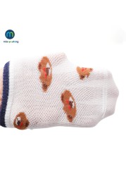 5pairs/lot Newborn Short Baby Boy Socks Spring Summer Thin Mesh Baby Socks for Girls Cotton Socks for Children Kids Miaoyoutong