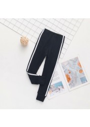 Autumn New Girls Leggings Solid Colors Jogger Pants Girl Leggings Children Baby Girl Casual Pants Cotton Leggings