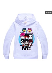 WGF Team Leon Kids Boutique Clothing Cotton Baby Boys T-Shirt Teenae Hoodies Shirt For Girls Spring Clothes For Baby Girls