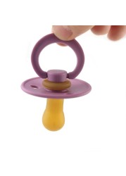 Baby Nipple Hot Sale Latex Pacifier Silicone Nipple Feeder Rubber Soother Teething Natural Latex Pacifier