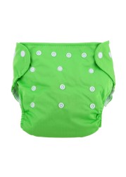 1pc Adjustable Reusable Baby Kids Boys Girls Washable Cloth Diaper Set Reusable Baby Nappies Solid Diaper