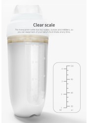 الطفل زجاجة تستخدم في الرضاعة 120 مللي ملعقة مع غطاء للطفل الرضع الغذاء الحليب الطب الملحق زجاجة تستخدم في الرضاعة ضغط المغذية