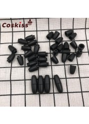 100pcs Black Gold Silver Separation Plastic Clasps for Silicone Teething Necklace DIY Safety Clasp Baby Teether Clasps