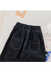 Children Boy Black Pants Infant Toddler Children Pants Toddler Boys Baggy Pant Spring Kids Outfits Baby Clothes