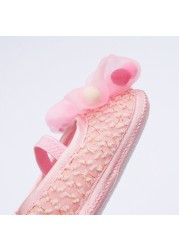 Children's shoes, princess shoes, soft and comfortable, non-slip, fashionable, with a bow, autumn collection