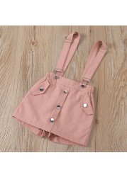 Girls Summer Clothes 2pcs Casual Tops Ruffles + Shorts Belt Outfits Sweet Kids Birthday Party Clothes Sets for 3 4 5 6 7Y JYF