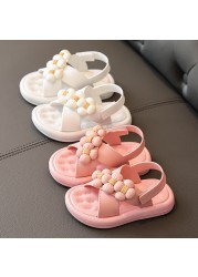 Girls Sandals Sandals 2022 Summer Children's Slippers Summer Non-slip Lightweight Water Shoes Children Flat Shoes