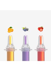 Baby Bottle Spoon Smart Syringe Feeder Squeeze Dropper Needle Tableware Pacifier Baby Feeding Medicine Dispenser