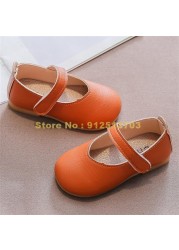 Girls candy color baby girl basic kids flats autumn new fashion anti-slip toddler baby shoes