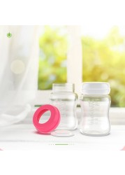 Wide caliber breast milk storage bottle 1pc 180ml fresh-keeping baby food storage bottle BPA free leak-proof refrigerated safe