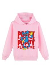 Fashion Messi Kissy Poppy Hoodie Kids Long Sleeve Hoodie Hooji Wyi Baby Clothes Girls Horror Outfits