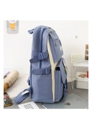 Lightweight middle school female students school bag fresh and lovely primary school students girl heart large-capacity backpack