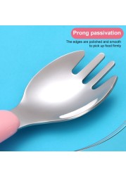 Children's Tableware Set Stainless Steel Dishes Baby Feeding Plate Spoon Fork Cute Cartoon Car Shape Bowl New Arrival