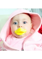 Silicone Funny Nipple Dummy Baby Soother Joke Prank Toddler Pacy Orthodontic Nipples Teether Baby Pacifier Care