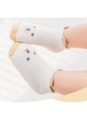 Comfortable Baby Anti Slip Cartoon Floor Socks Autumn Spring Summer Newborn Socks Kids Baby Girl Boy Indoor Sock